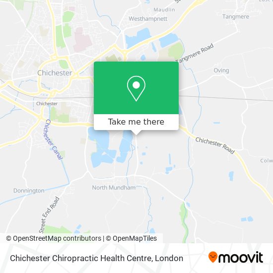 How to get to Chichester Chiropractic Health Centre in Chichester (Town ...