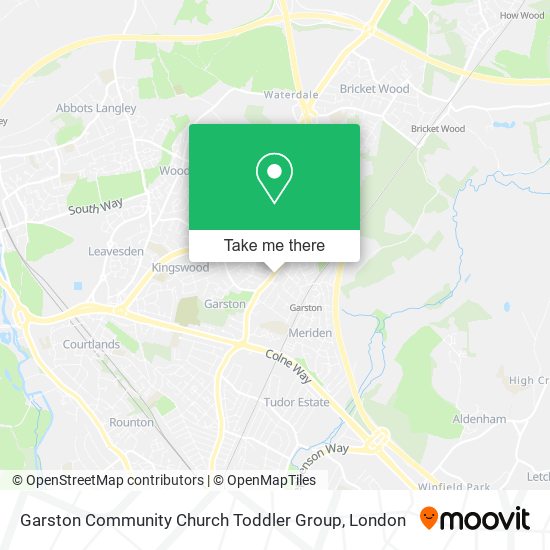 Garston Community Church Toddler Group map