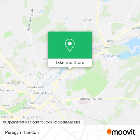 Puregym map