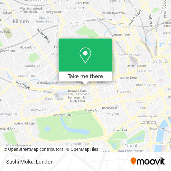 Sushi Moka map