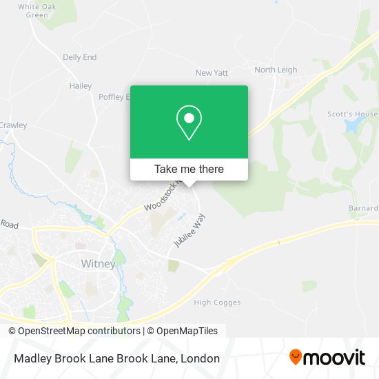Madley Brook Lane Brook Lane map