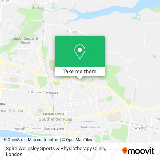 Spire Wellesley Sports & Physiotherapy Clinic map