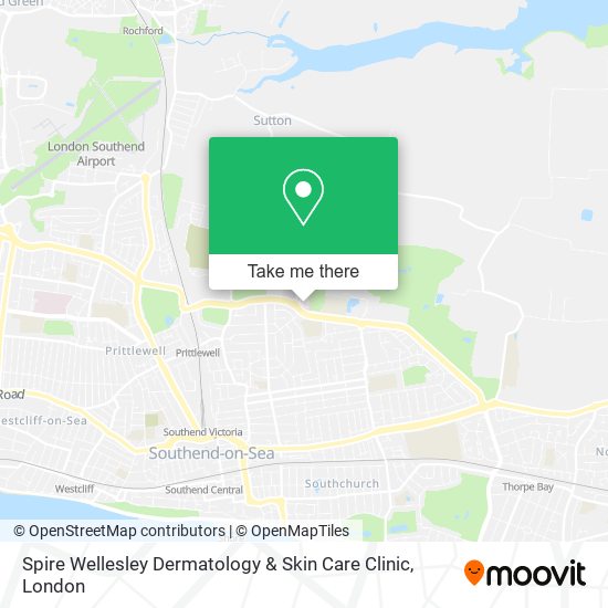 Spire Wellesley Dermatology & Skin Care Clinic map