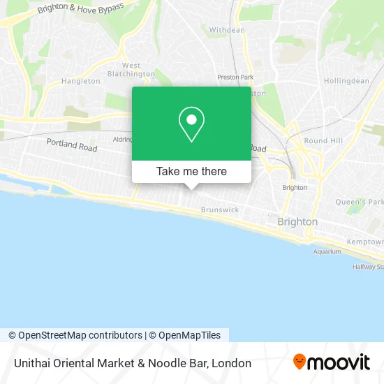 Unithai Oriental Market & Noodle Bar map