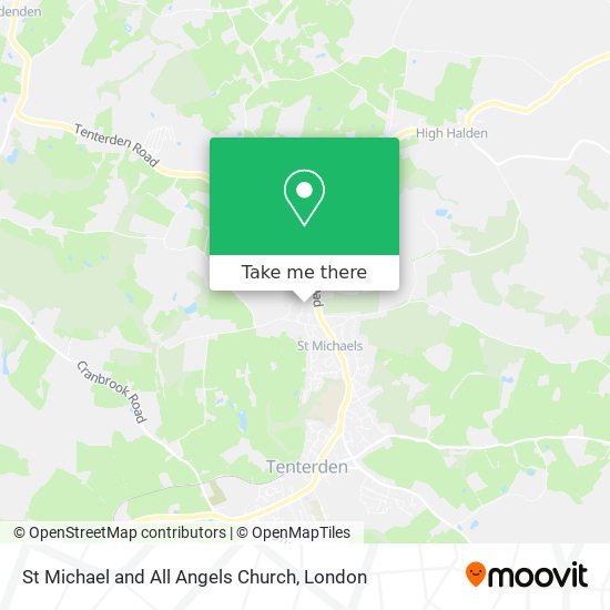St Michael and All Angels Church map