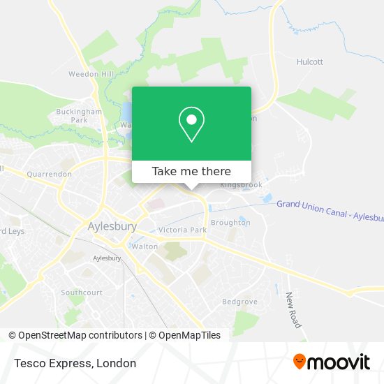 Tesco Express map