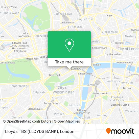 Lloyds TBS (LLOYDS BANK) map