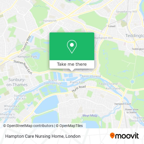 Hampton Care Nursing Home map