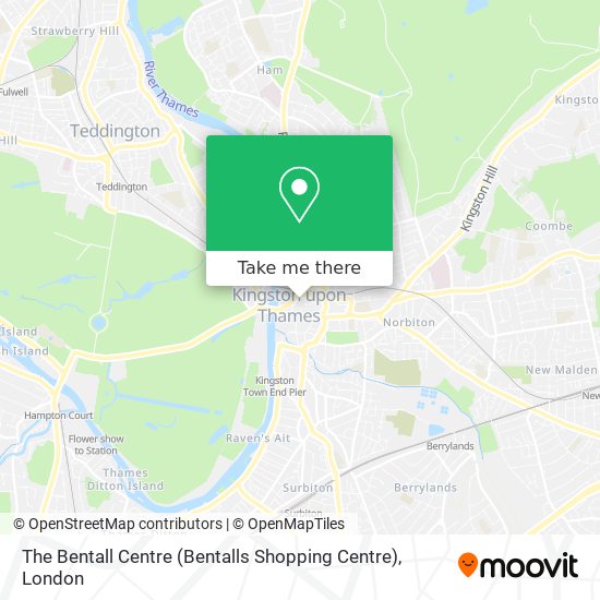 The Bentall Centre (Bentalls Shopping Centre) map