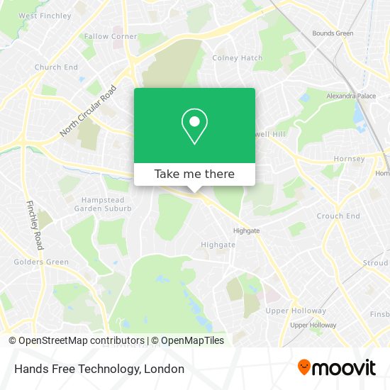 Hands Free Technology map