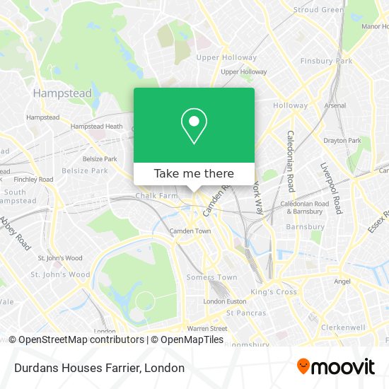 Durdans Houses Farrier map