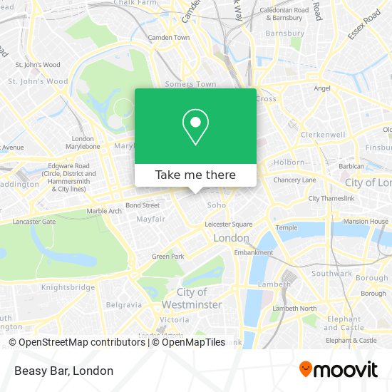 Beasy Bar map