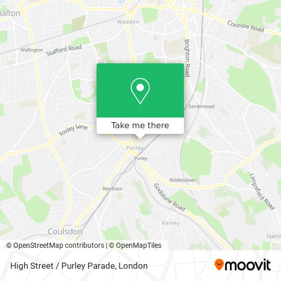High Street / Purley Parade map