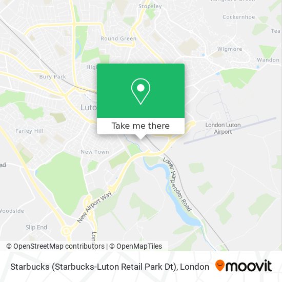 Starbucks (Starbucks-Luton Retail Park Dt) map