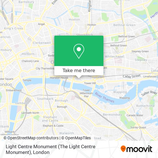 Light Centre Monument map