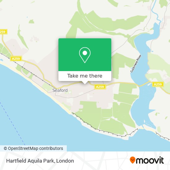 Hartfield Aquila Park map