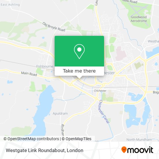 Westgate Link Roundabout map