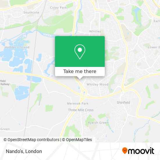 Nando's map