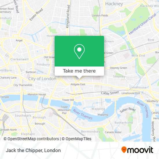 Jack the Chipper map