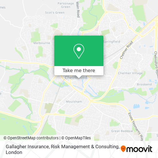 Gallagher Insurance, Risk Management & Consulting map