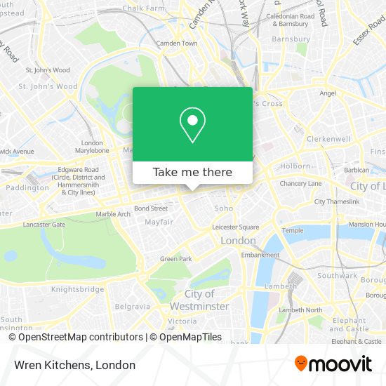Wren Kitchens map
