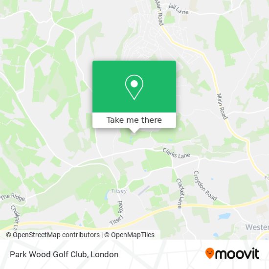 Park Wood Golf Club map