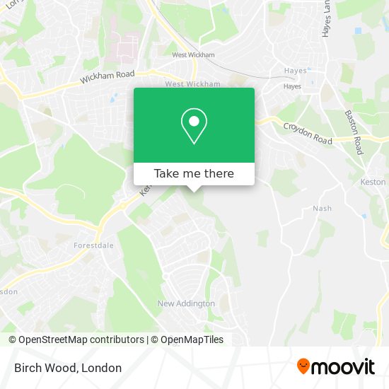 Birch Wood map