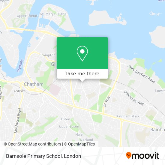 Barnsole Primary School map