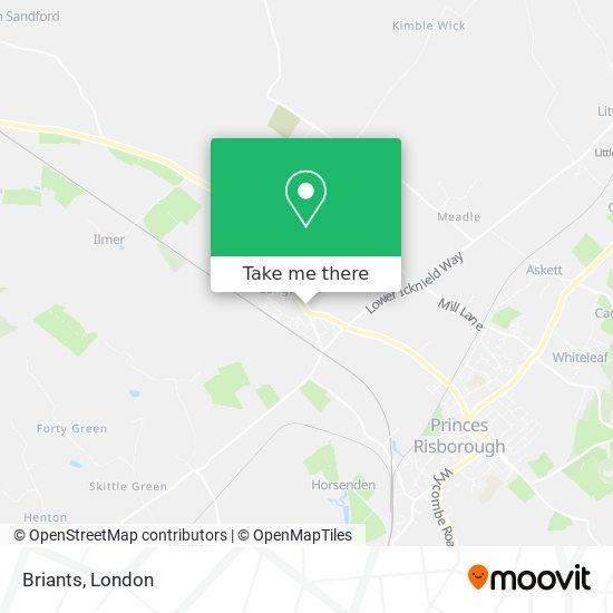 Briants map