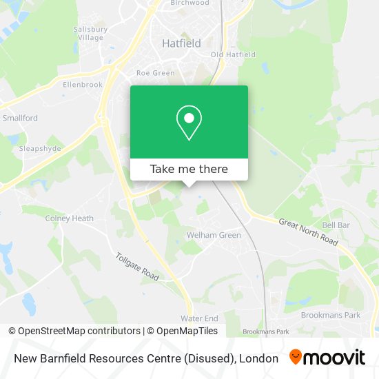 New Barnfield Resources Centre (Disused) map