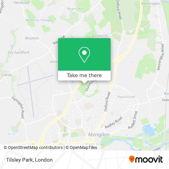 Tilsley Park map