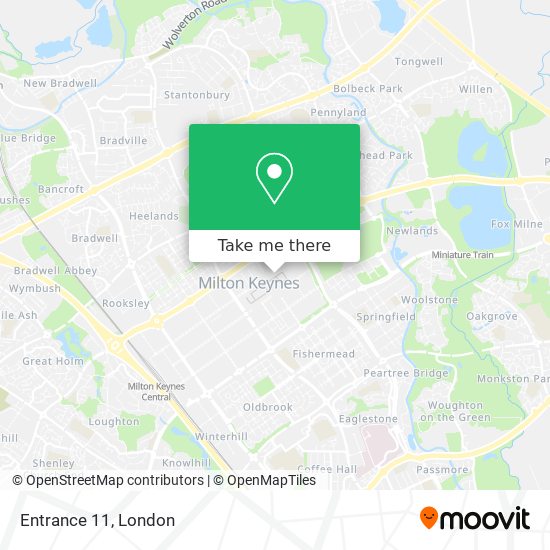 Entrance 11 map