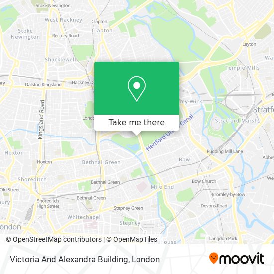 Victoria And Alexandra Building map