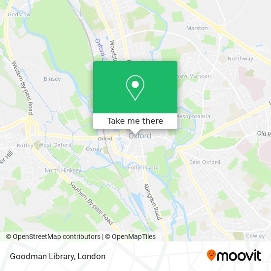 Goodman Library map