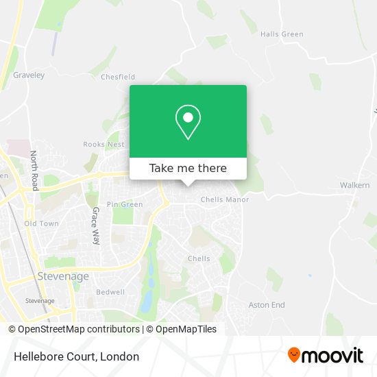 Hellebore Court map