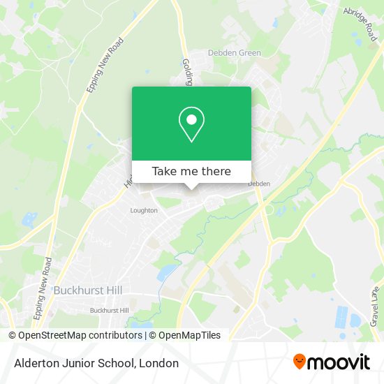 Alderton Junior School map