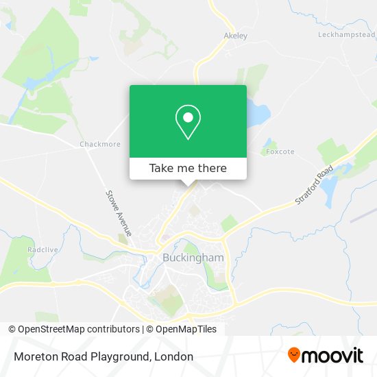 Moreton Road Playground map