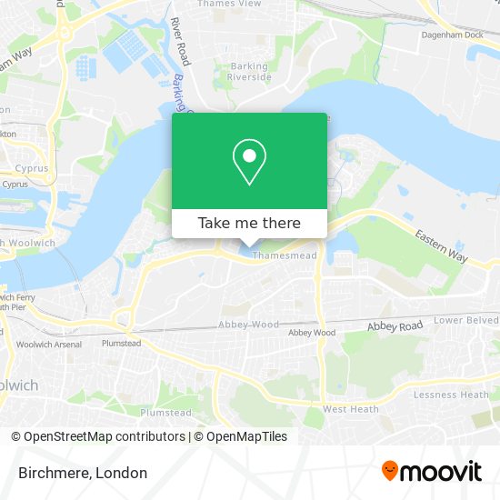 Birchmere map