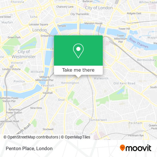 Penton Place map