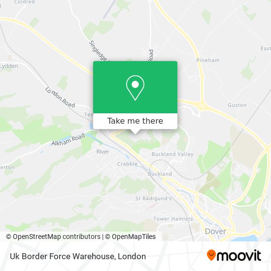 Uk Border Force Warehouse map