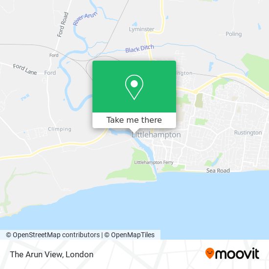 The Arun View map
