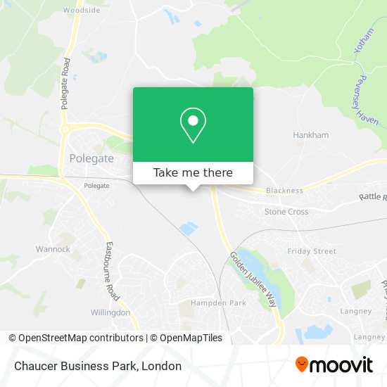 Chaucer Business Park map