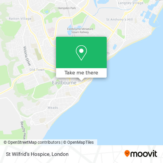 St Wilfrid's Hospice map