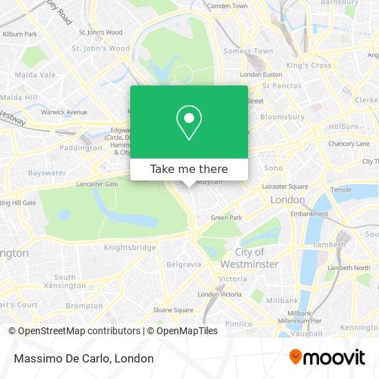 Massimo De Carlo map
