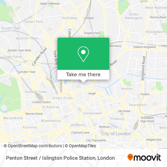 Penton Street / Islington Police Station map