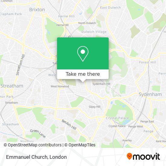 Emmanuel Church map