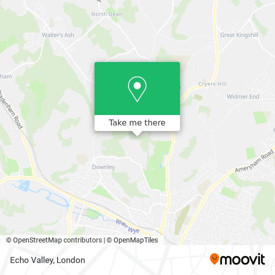 Echo Valley map