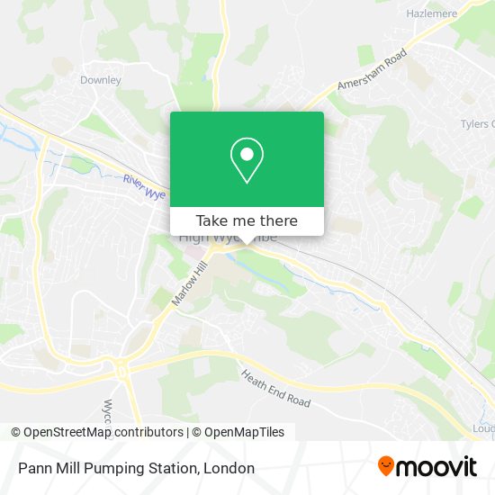 Pann Mill Pumping Station map