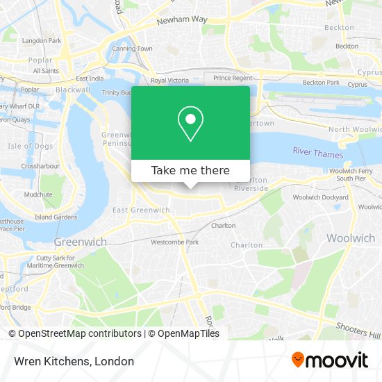 Wren Kitchens map
