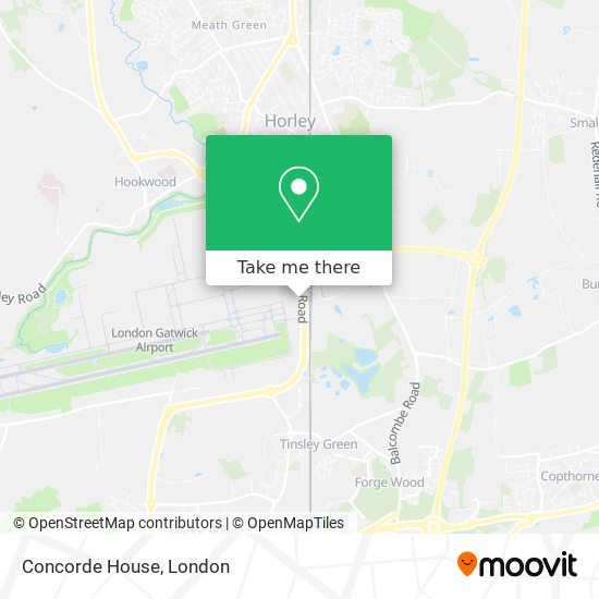 Concorde House map